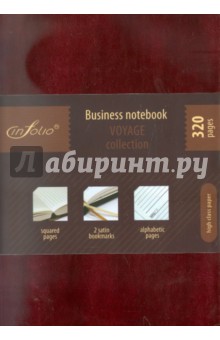 Бизнес-тетрадь In Folio "Voyage" (bordo) (1023) Бизнес-тетрадь In Folio "Voyage" (bordo) (1023)
