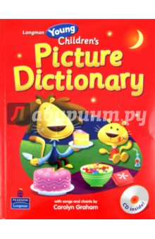 Longman Young Children's Picture Dictionary (+CD) обложка книги