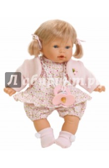 Кукла "Сандра" в розовом, плачет, 26 см (в пакете) (9004P) Кукла "Сандра" в розовом, плачет, 26 см (в пакете) (9004P)