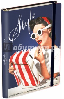 Бизнес-блокнот "Vintage"Modo Arte, на резинке (6076) Бизнес-блокнот "Vintage"Modo Arte, на резинке (6076)