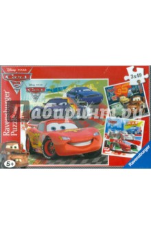 Пазл-3х49 "Disney Забавная гонка: Тачки 2" (092819) Пазл-3х49 "Disney Забавная гонка: Тачки 2" (092819)
