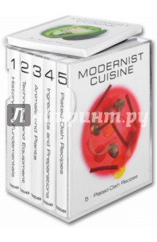 Modernist Cuisine в 6 томах обложка книги Modernist Cuisine в 6 томах обложка книги