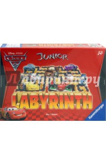 Max Kobbert - Настольная игра Лабиринт Джуниор Тачки (221523) Max Kobbert - Настольная игра Лабиринт Джуниор Тачки (221523)