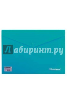 Папка-конверт с кнопкой непрозрачная А4 зеленая (221363) Папка-конверт с кнопкой непрозрачная А4 зеленая (221363)