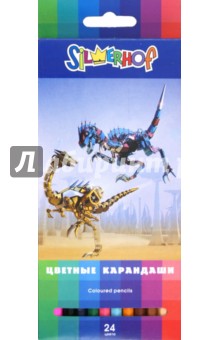 Карандаши 24 цвета "LOST PLANET" (134032-24) Карандаши 24 цвета "LOST PLANET" (134032-24)