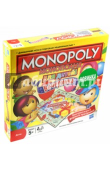 Игра "Монополия для Детей. Вечеринка" (36887Н) Игра "Монополия для Детей. Вечеринка" (36887Н)