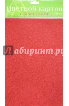 Набор цветного картона с блестками, А4, 5 листов, 5 цветов (11-405-163) Набор цветного картона с блестками, А4, 5 листов, 5 цветов (11-405-163)