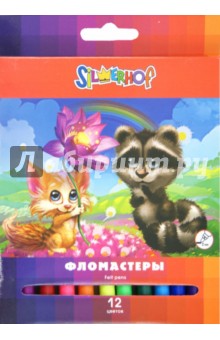Фломастеры "PRETTY" 12 цветов (867012-12) Фломастеры "PRETTY" 12 цветов (867012-12)