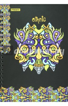 Тетрадь 60 листов Proff. Ethnic клетка, А5 (TET12-SB560)