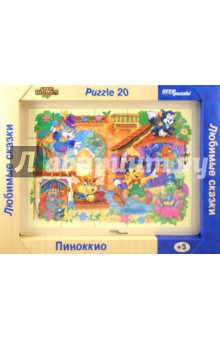 Puzzle-20 "Любимые сказки. Пиноккио" (89713) Puzzle-20 "Любимые сказки. Пиноккио" (89713)