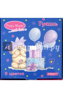 Краски 9 цветов, гуашевые "Fizzy Moon" (FM12-2G09_407) Краски 9 цветов, гуашевые "Fizzy Moon" (FM12-2G09_407)