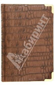 Ежедневник недатированный 152 листа "Skin", А5, коричневый (ЕК515210) Ежедневник недатированный 152 листа "Skin", А5, коричневый (ЕК515210)