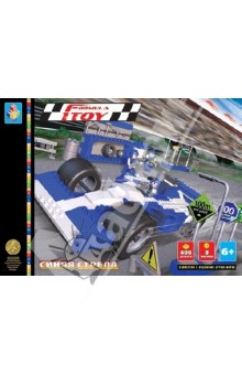 Конструктор 408 деталей.ФОРМУЛА 1TOY.Синяя стрела (Т50685) Конструктор 408 деталей.ФОРМУЛА 1TOY.Синяя стрела (Т50685)