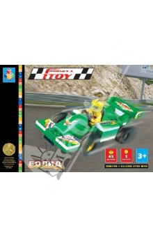 Конструктор 45 деталей. ФОРМУЛА 1TOY. Болид (Т50773) Конструктор 45 деталей. ФОРМУЛА 1TOY. Болид (Т50773)