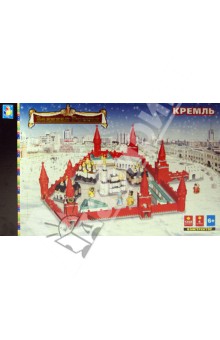 Конструктор "Кремль", 1300 деталей, 4 фигурки (Т51306) Конструктор "Кремль", 1300 деталей, 4 фигурки (Т51306)