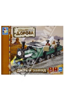 Конструктор "Железная дорога, Дикий запад" 235 деталей (Т53531) Конструктор "Железная дорога, Дикий запад" 235 деталей (Т53531)