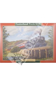 Puzzle 1000 элементов, "Паровоз" (C-102655) Puzzle 1000 элементов, "Паровоз" (C-102655)