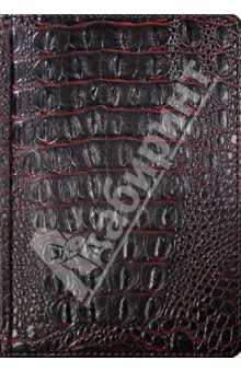 Ежедневник полудатированный, 384 страницы, "Аллигатор", А5, бордо (25600) Ежедневник полудатированный, 384 страницы, "Аллигатор", А5, бордо (25600)