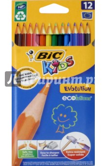 Карандаши 12 цветов "EVOLUTION" (829029) Карандаши 12 цветов "EVOLUTION" (829029)