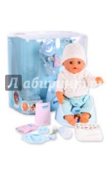 Кукла "Вовочка" 9 функций, 10 аксессуаров (8005-E) Кукла "Вовочка" 9 функций, 10 аксессуаров (8005-E)