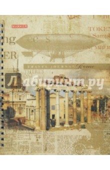 Тетрадь 100 листов "Travel Journal", клетка, А5+ (M-360510N) Тетрадь 100 листов "Travel Journal", клетка, А5+ (M-360510N)