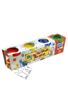 Пальчиковые краски "4 цвета", 50 гр. Пальчиковые краски "4 цвета", 50 гр.