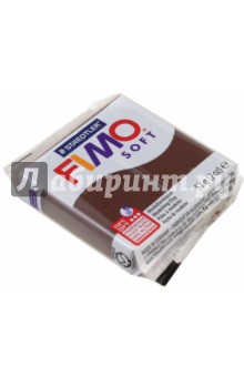 Полимерная глина для моделирования "Fimo Soft" (57 г, какао) (8020-75) Полимерная глина для моделирования "Fimo Soft" (57 г, какао) (8020-75)