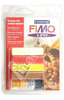 FIMO Soft. Комплект полимерной глины для создания украшения "Бабье лето" (8025 02) FIMO Soft. Комплект полимерной глины для создания украшения "Бабье лето" (8025 02)
