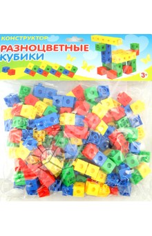 Развивающая игра-конструктор "Разноцветные кубики" (6101) Развивающая игра-конструктор "Разноцветные кубики" (6101)