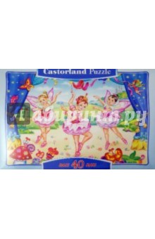 Puzzle, 40 элементов, MAXI "Маленькие балерины" (В-040056) Puzzle, 40 элементов, MAXI "Маленькие балерины" (В-040056)