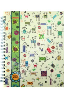 Тетрадь 100 листов "Lucky Pets" клетка (M-420510N) Тетрадь 100 листов "Lucky Pets" клетка (M-420510N)