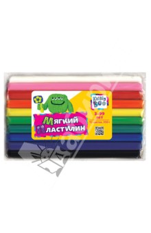 Мягкий пластилин 350 гр., 10 цветов (46638) Мягкий пластилин 350 гр., 10 цветов (46638)