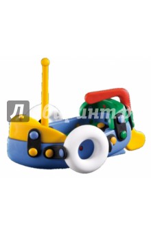 Конструктор "Катерок с медвежатами" 58 деталей (485003/089.003) Конструктор "Катерок с медвежатами" 58 деталей (485003/089.003)