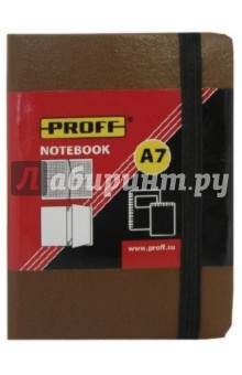 Записная книжка "Proff. City". Цвет: коричневый (PF-PU77805-27) Записная книжка "Proff. City". Цвет: коричневый (PF-PU77805-27)