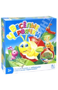 Игра настольная Веселые червячки (6050) Игра настольная Веселые червячки (6050)