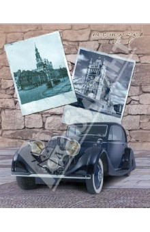 Тетрадь "Ретро-авто", в ассортименте. (27053) Тетрадь "Ретро-авто", в ассортименте. (27053)