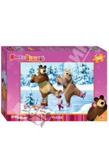 Step Puzzle-260 "Маша и Медведь" (95022) Step Puzzle-260 "Маша и Медведь" (95022)
