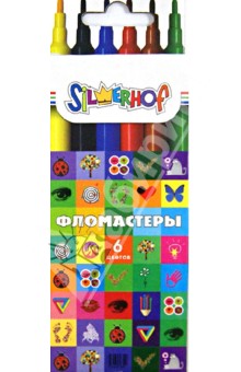 Фломастеры 6 цветов "EMOTIONS" вентилируемый колпачок (867188-06) Фломастеры 6 цветов "EMOTIONS" вентилируемый колпачок (867188-06)