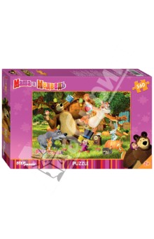Step Puzzle, 560 элементов "Маша и Медведь" (97018) Step Puzzle, 560 элементов "Маша и Медведь" (97018)