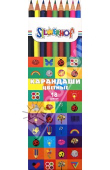 Карандаши "EMOTIONS", 18 цветов (134103-18) Карандаши "EMOTIONS", 18 цветов (134103-18)