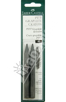 Толстый чернографитный карандаш "PITT", 2 штуки (129994) Толстый чернографитный карандаш "PITT", 2 штуки (129994)