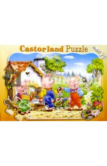 Puzzle-20 MAXI "Три поросенка-2" (С-02061) Puzzle-20 MAXI "Три поросенка-2" (С-02061)