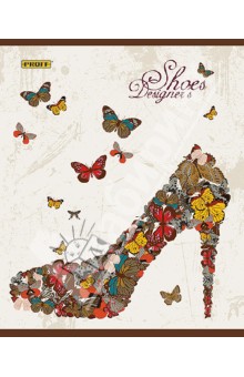 Тетрадь в клетку "Proff. High Heel", 48 листов, А5 (THH13-EBS48) Тетрадь в клетку "Proff. High Heel", 48 листов, А5 (THH13-EBS48)