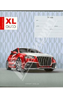 Тетрадь в клетку "Авто", 12 листов (12UO5M5XLA) Тетрадь в клетку "Авто", 12 листов (12UO5M5XLA)