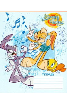 Тетрадь в клетку "Looney Tunes", 24 листа, А5, в ассортименте (24ткА5/LT) Тетрадь в клетку "Looney Tunes", 24 листа, А5, в ассортименте (24ткА5/LT)