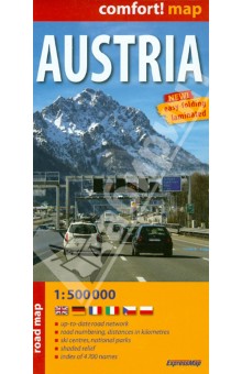 Austria 1:500 000 обложка книги Austria 1:500 000 обложка книги