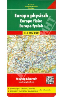 Europa physisch. 1:3 500 000