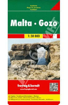 Malta-Gozo. 1:30 000 обложка книги Malta-Gozo. 1:30 000 обложка книги