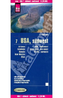 USA, Southwest. 1:1 250 000