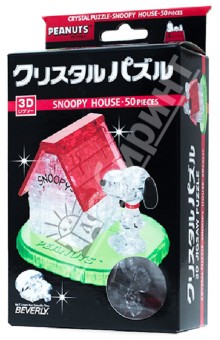 3D головоломка Crystal Puzzle. Снупи и домик 3D головоломка Crystal Puzzle. Снупи и домик